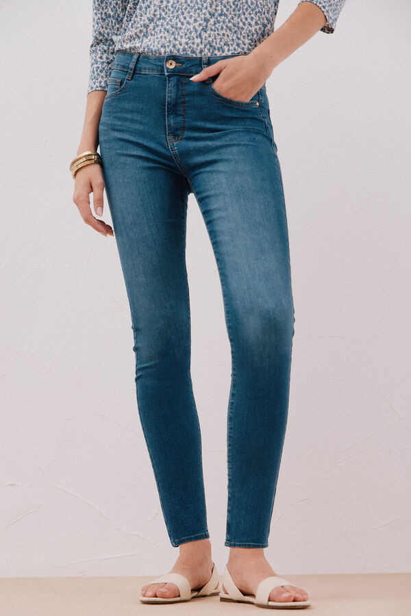 Cortefiel Sensational Jeans Blue