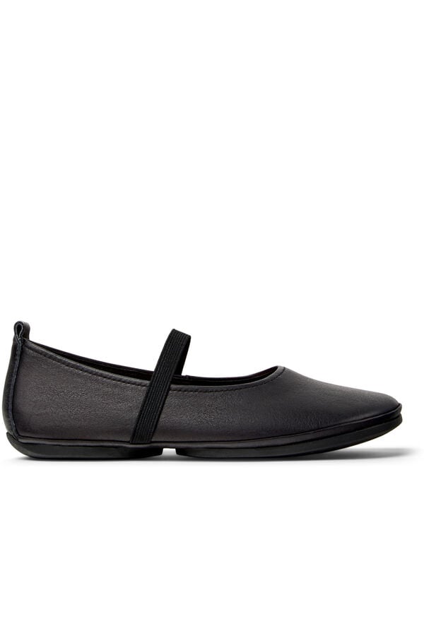 Camper Sabrinas de pele para mulher Preto