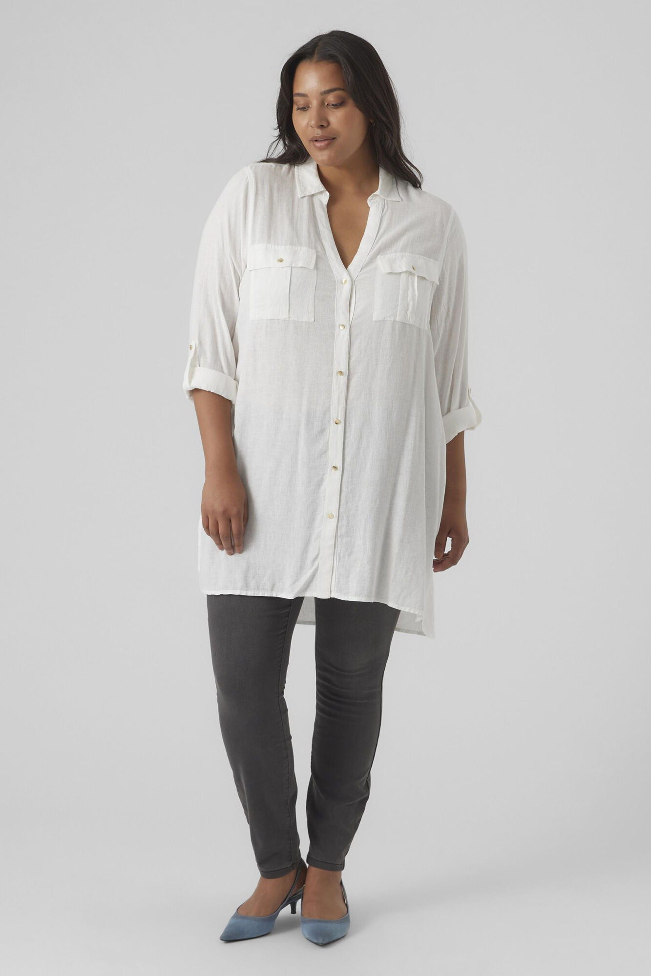 Camisa talla grande deals