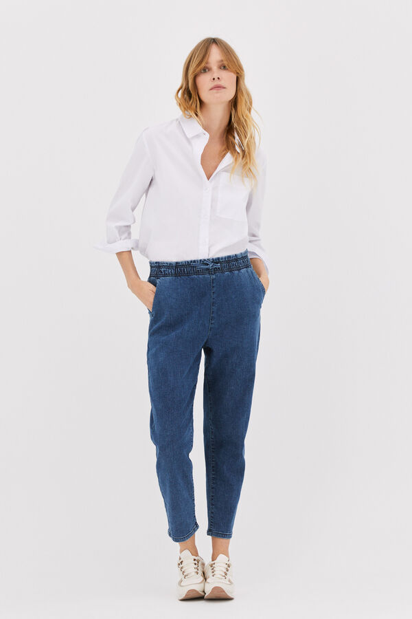 Cortefiel Easy fit jeans Blue