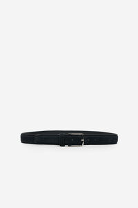 Cortefiel Casual leather belt Navy