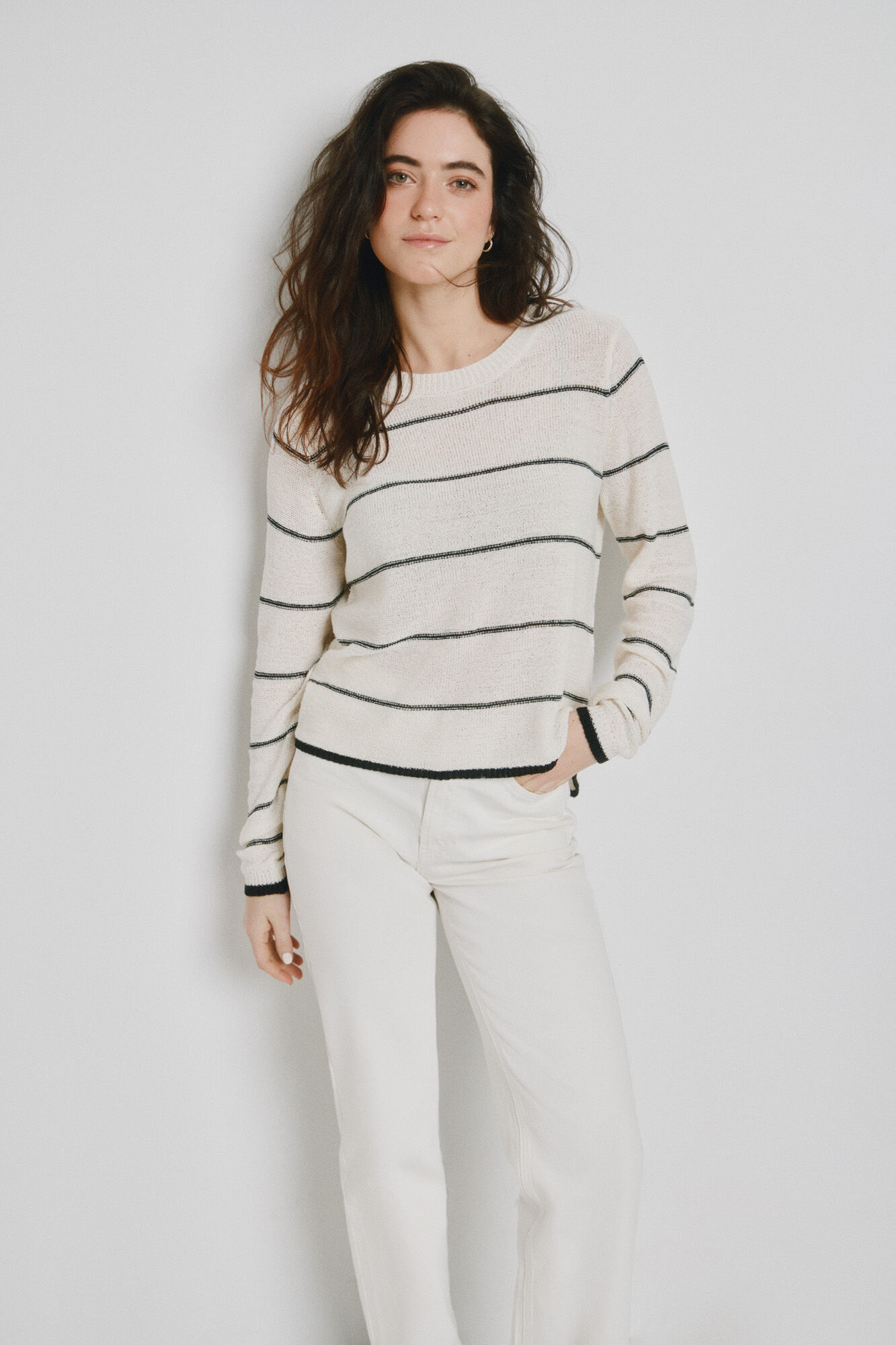 Vero Moda Jersey de punto cuello redondo