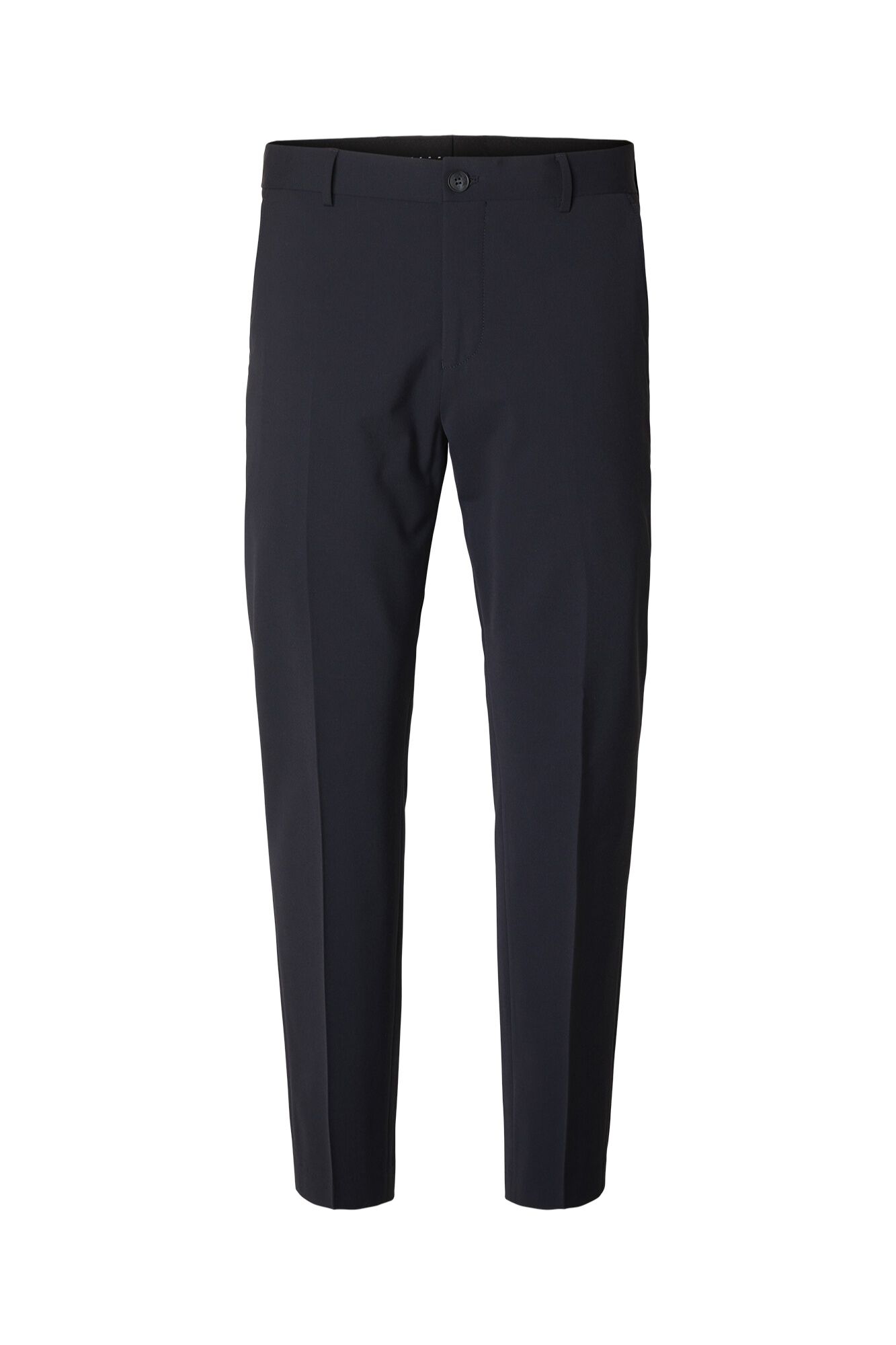 Selected Cal&ccedil;a de alfaiataria Slim Fit