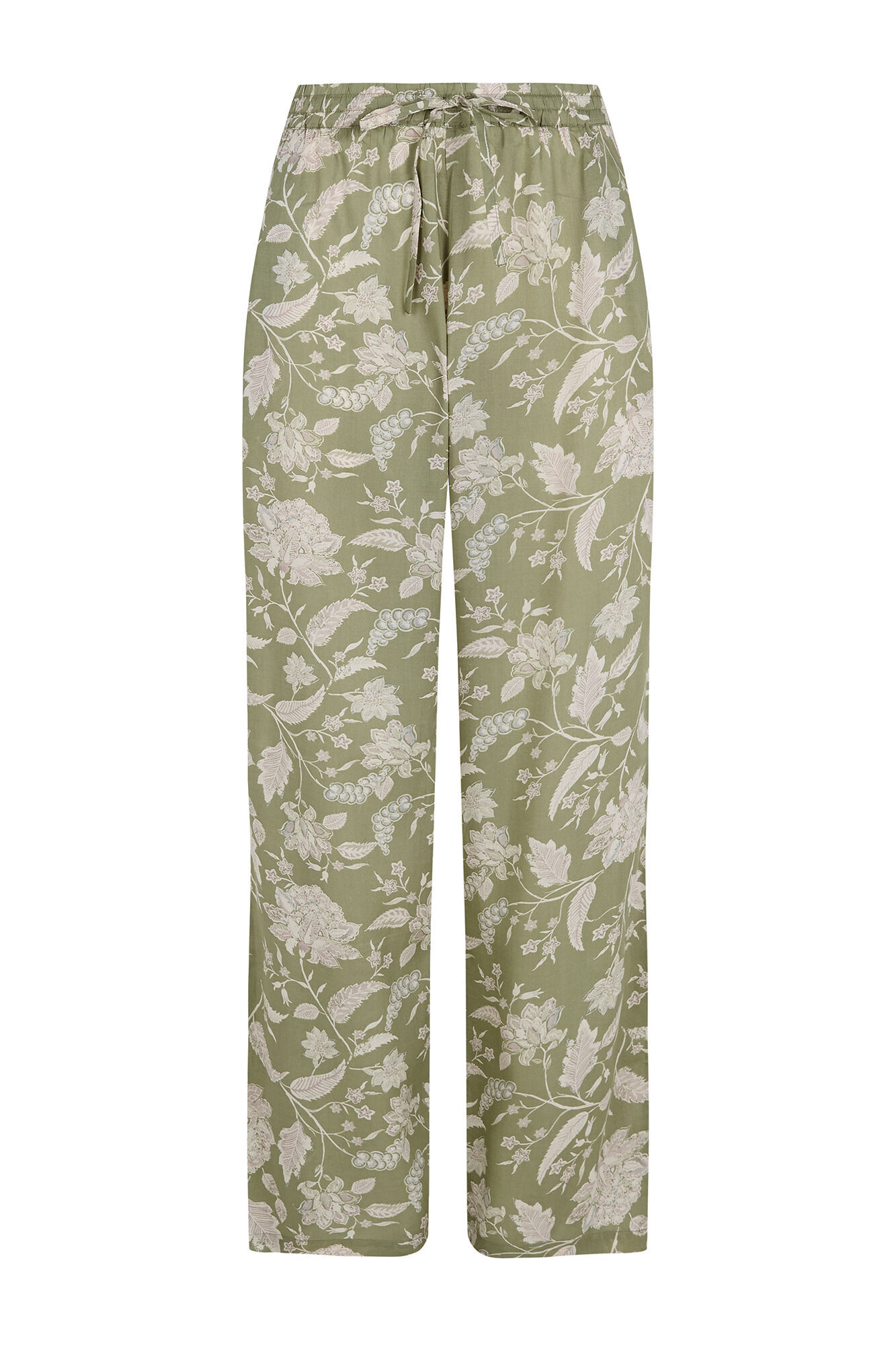Cortefiel Printed fluid trousers