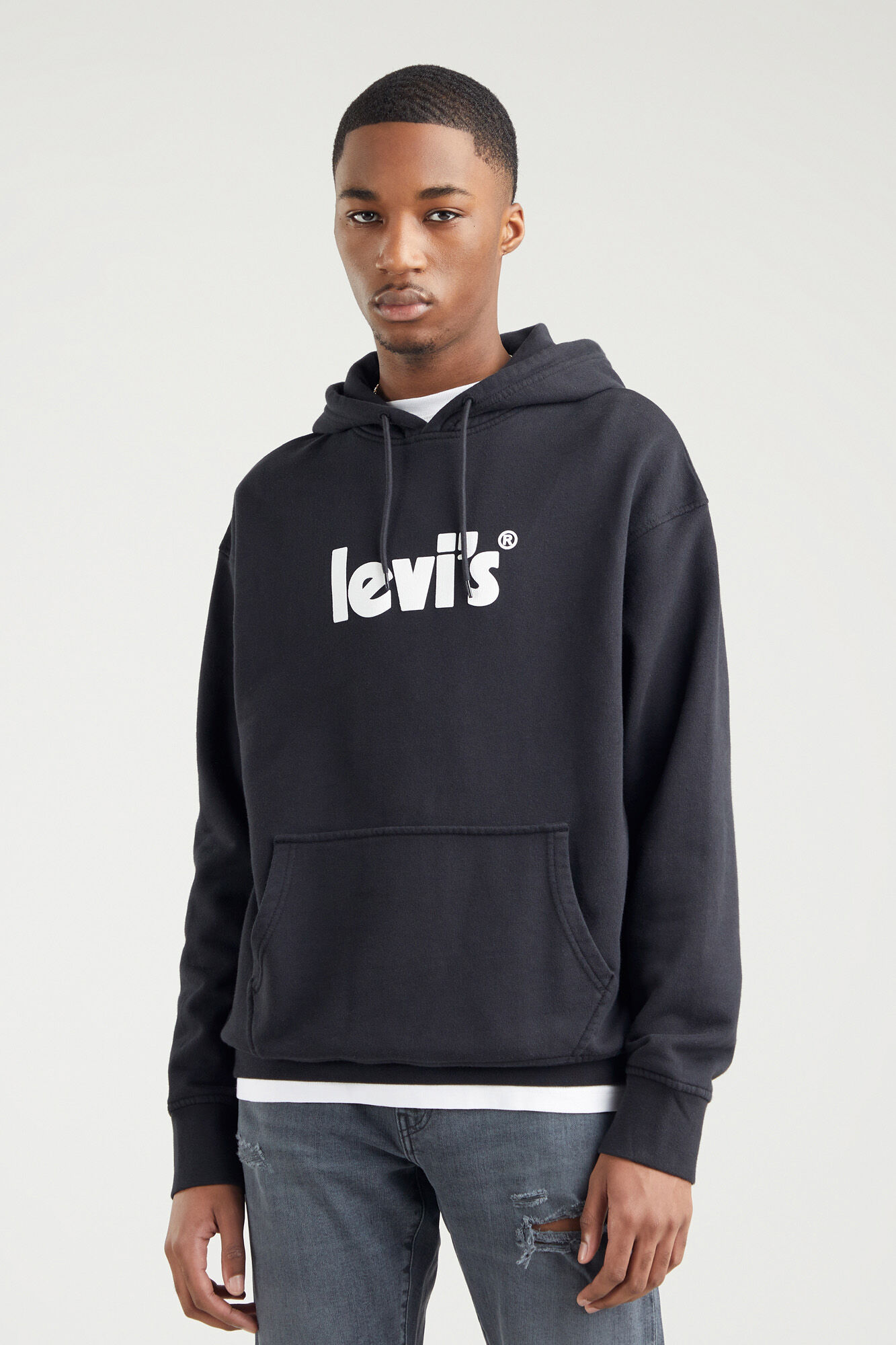 Sudadera top levis gris