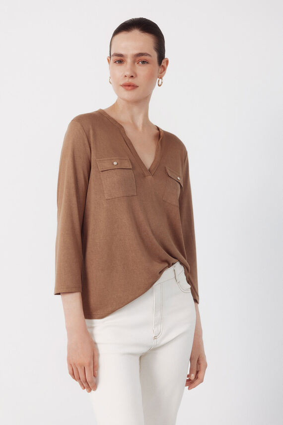 Camiseta bolsillos