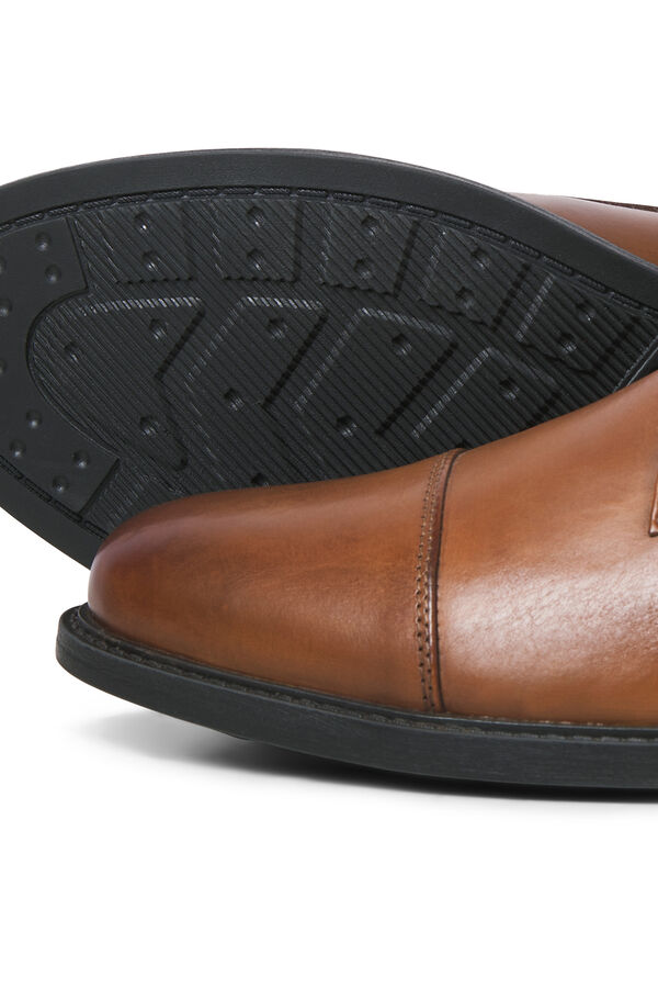 Jack & Jones Zapatos vestir piel Marr&oacute;n