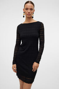Vero Moda Vestido corto manga larga