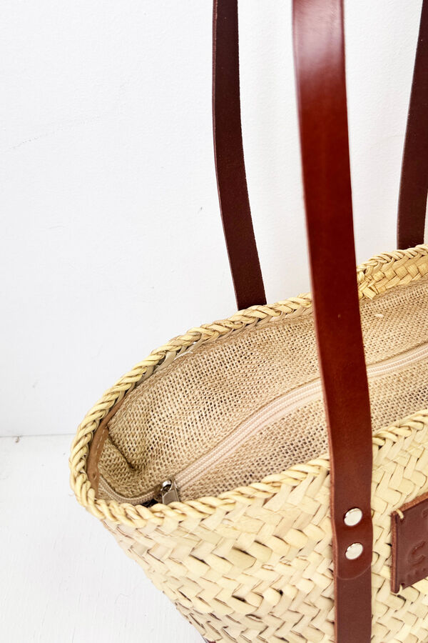 The Code Rodeo basket bag Dark brown