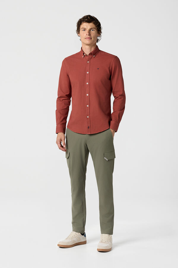 Williot Camisa Estrutura Dyed Granada