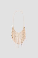 Cortefiel Collar cascada cadenas Dorado