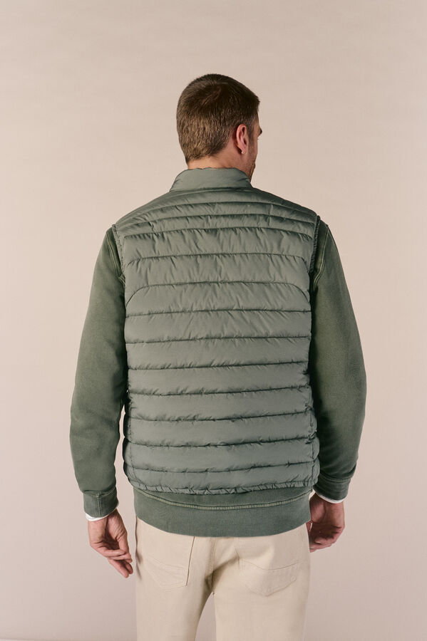 OOTO Colete acolchoado ultraleve Verde