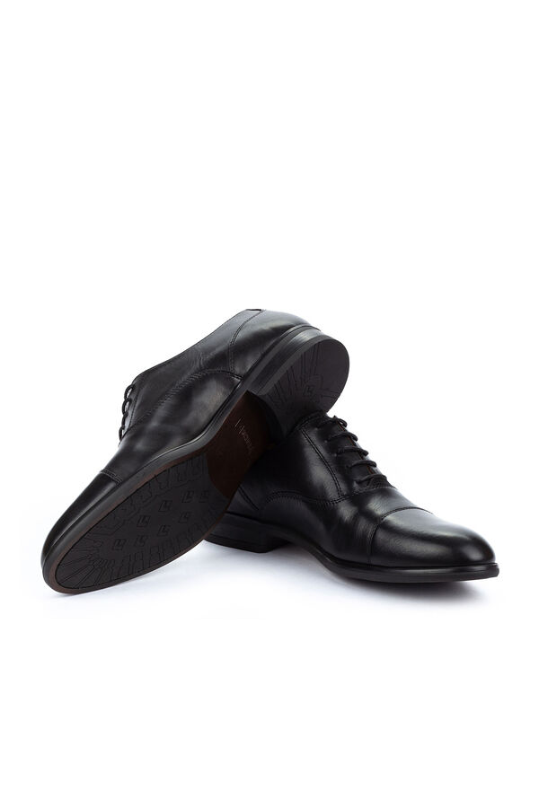 Cortefiel Lace-up shoes Black