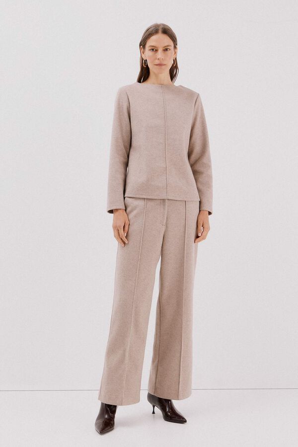 Cortefiel Comfort pants Beige
