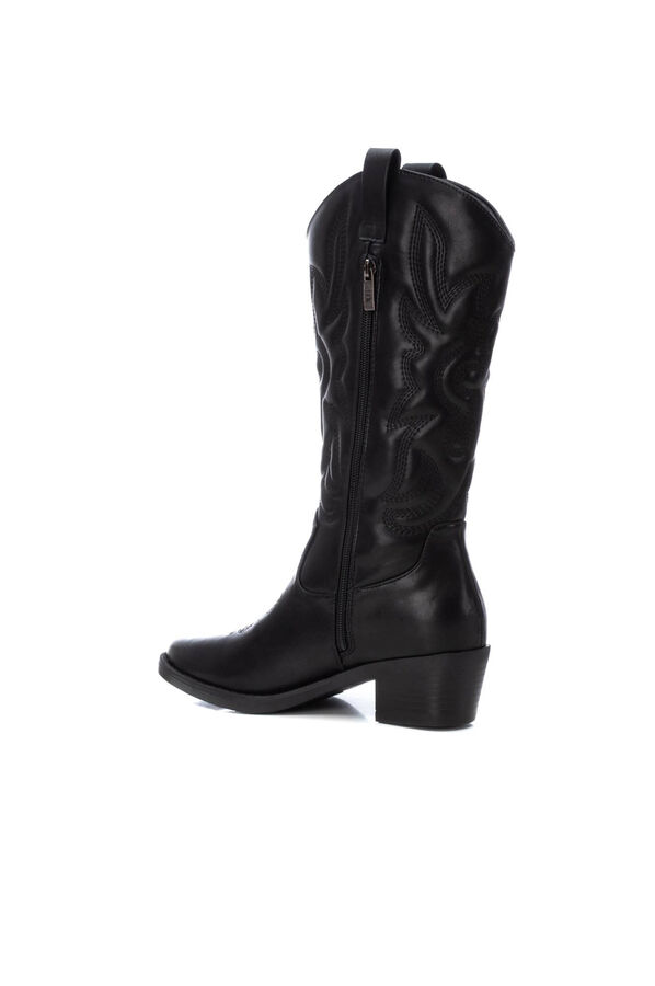 XTI Bota de cowboy bordado Preto