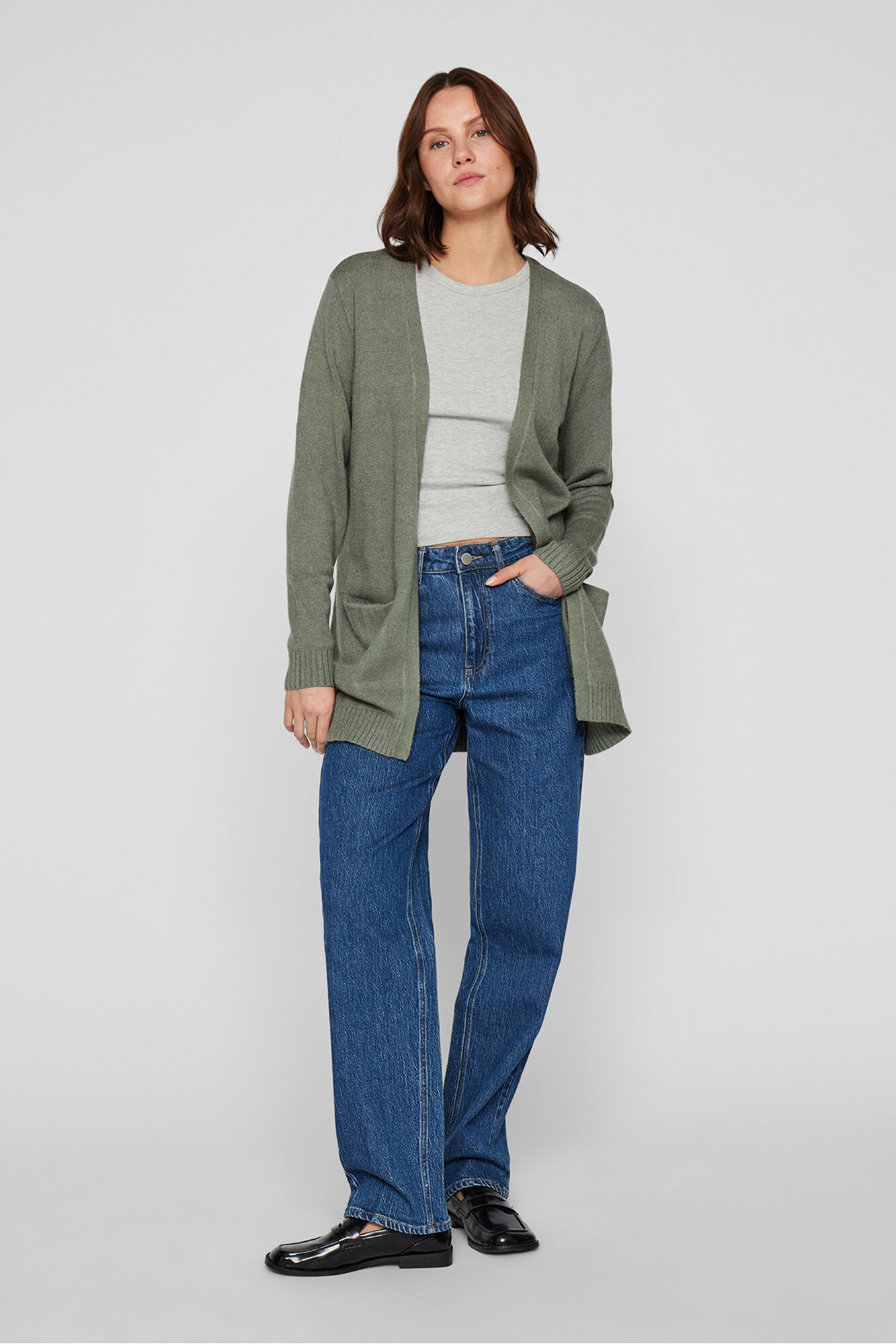 Vila Viscose knit cardigan