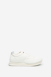 Cortefiel Lace-up trainer Ivory