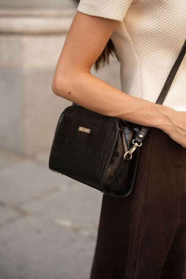 The Code Cassandra black shoulder bag Black