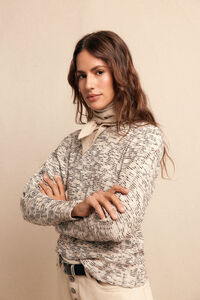 Slowlove Top estructura frunce