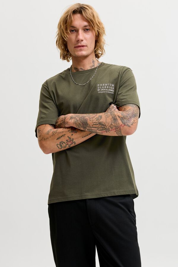 Jack & Jones T-shirt logo regular fit Verde