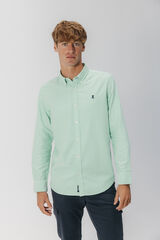 elPulpo Camisa Oxford Casual Verde