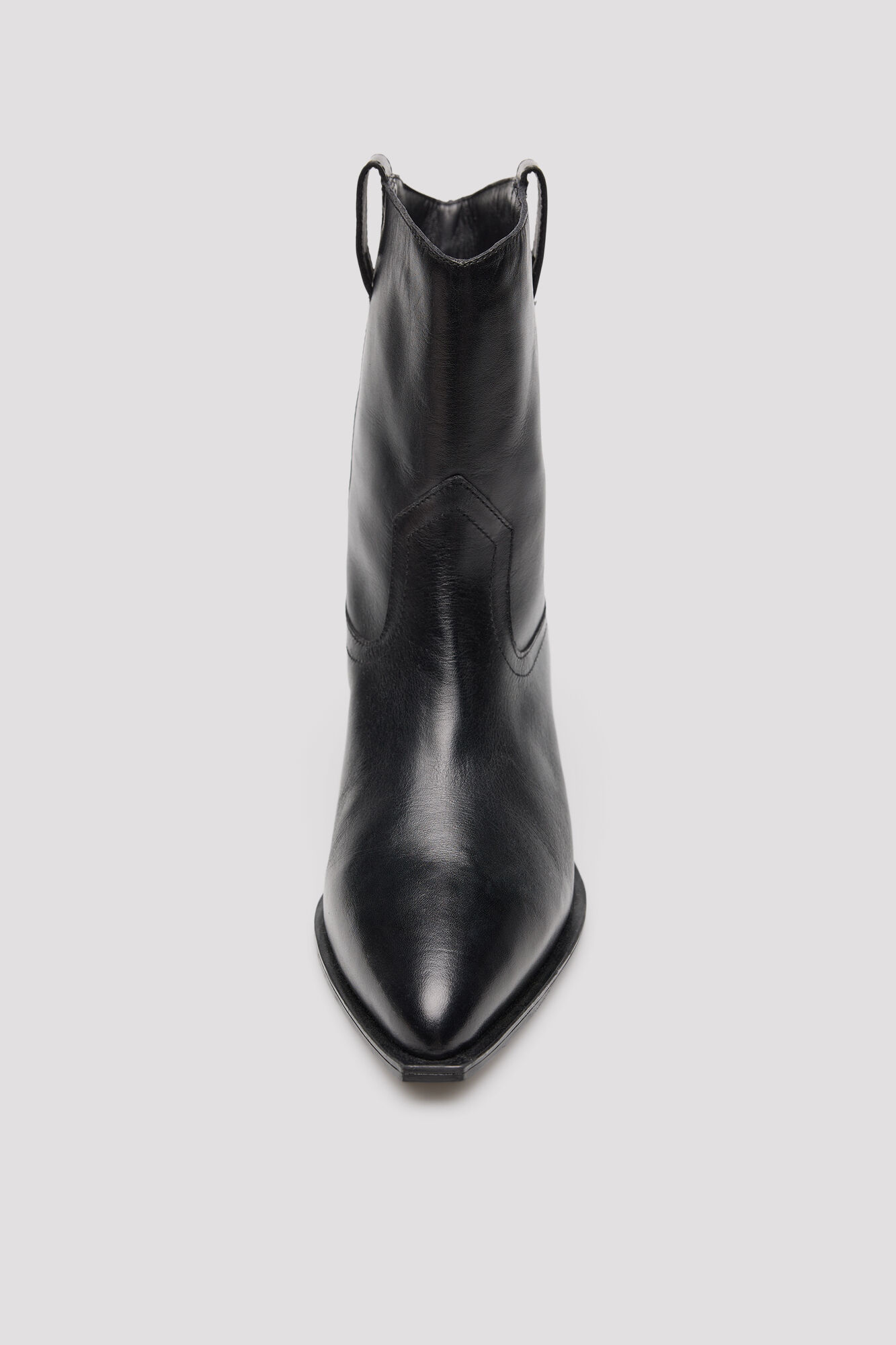 Cortefiel Leather ankle boot