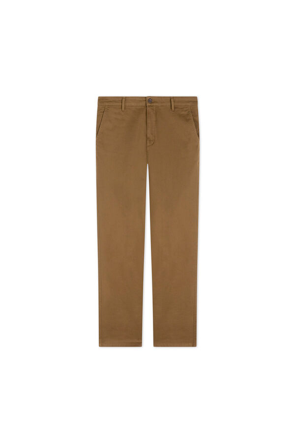 Dockers Cal&ccedil;as chino slim Original Castanho