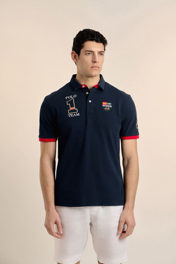 Valecuatro Espanha Polo Azul