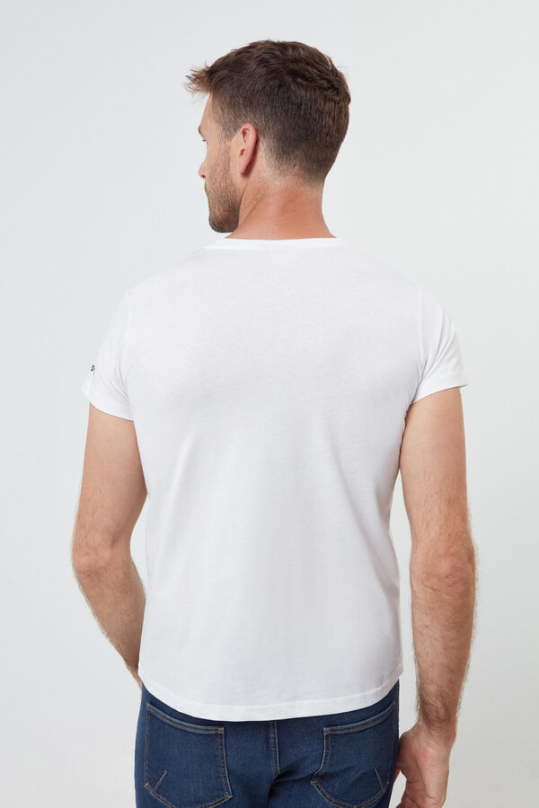 Cortefiel T-shirt clássica Branco