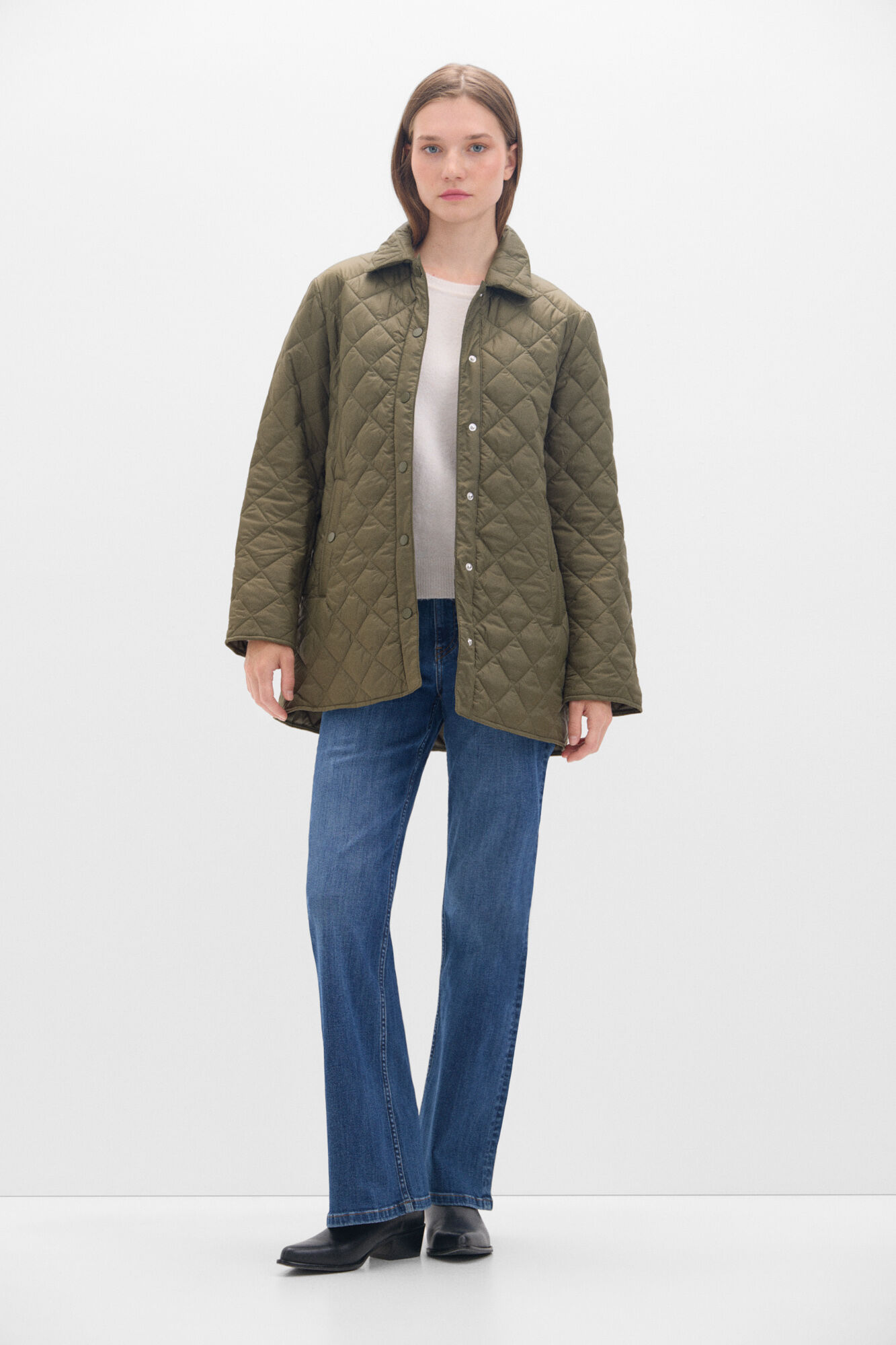 Chaqueta acolchada ultraligera Chaquetas de mujer Cortefiel
