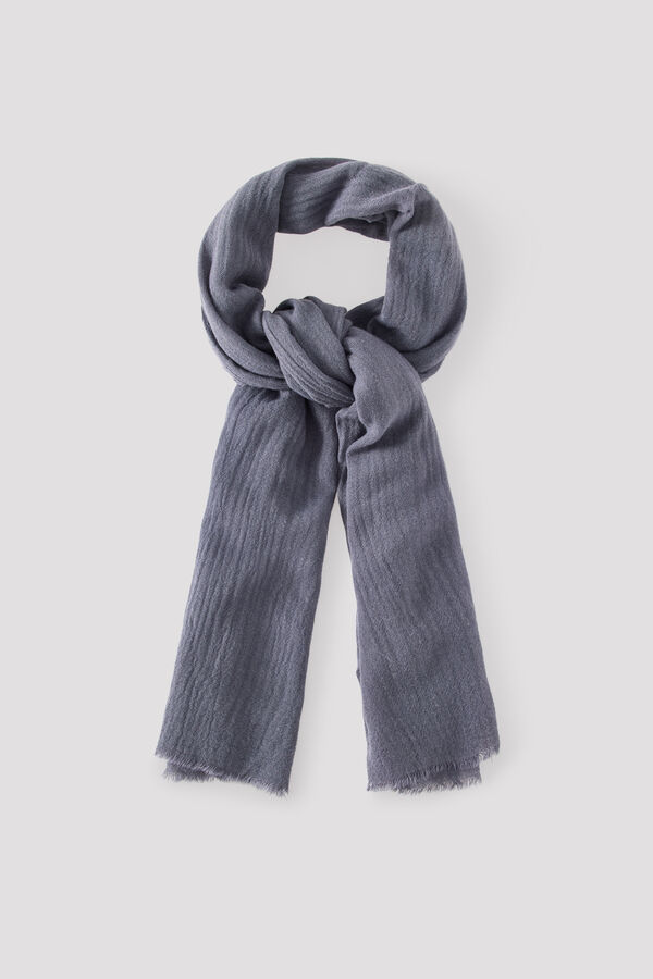 Cortefiel Plain scarf Grey