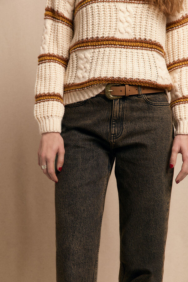 Slowlove Jean Marrón Overdye Marrón oscuro