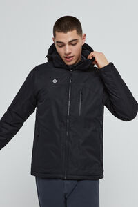 Cortefiel Mount-Tek fabric jacket Black