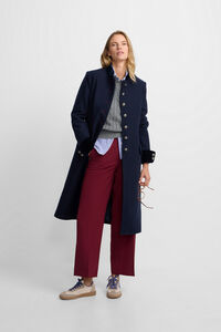 Silbon Sobretudo longo de marinheiro