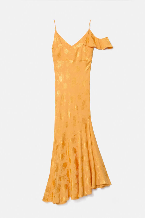 Cortefiel Michaela Event Collection dress Yellow