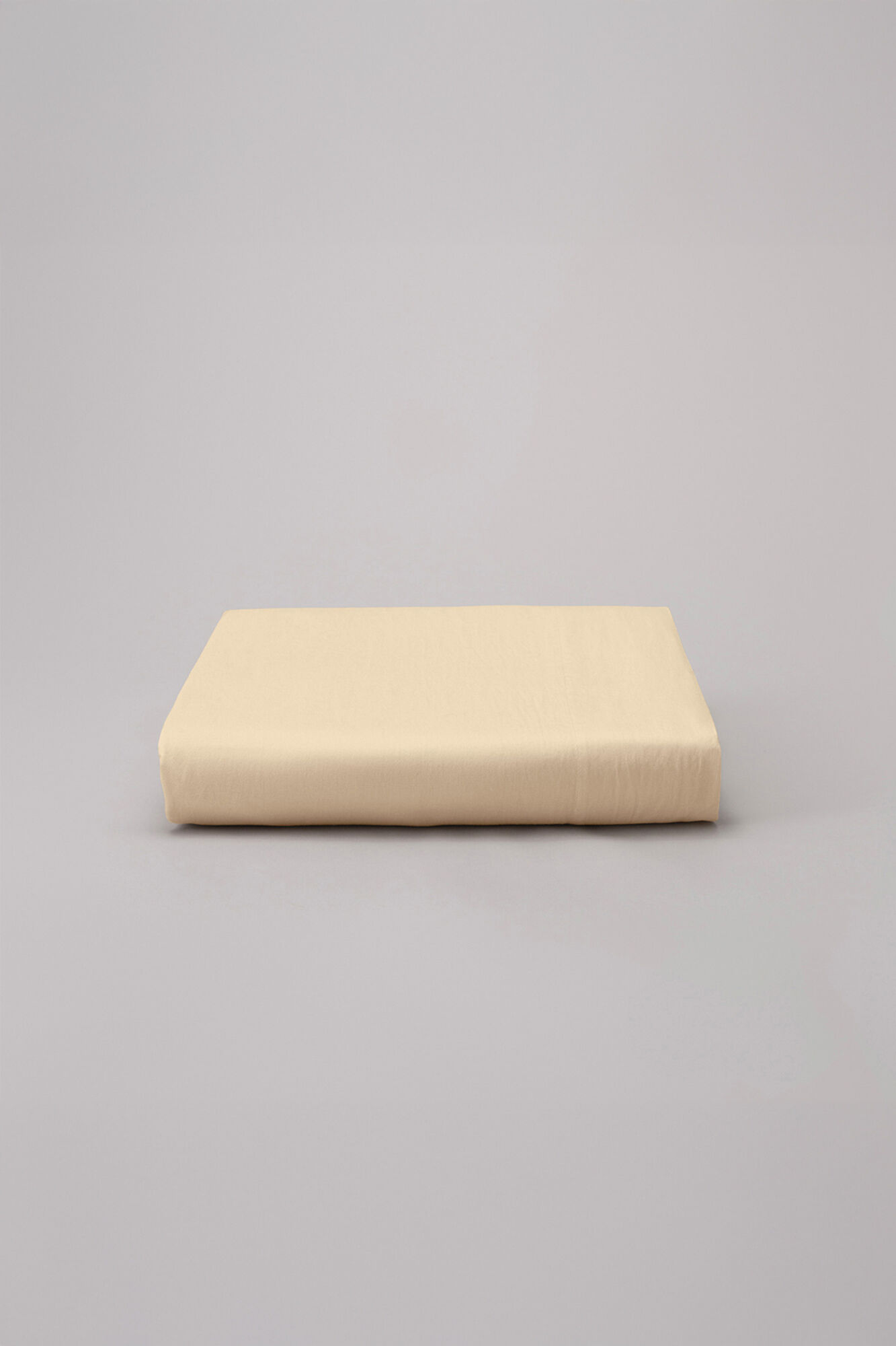 Bassols Len&ccedil;ol de cima de algod&atilde;o lavado fosco Sahara