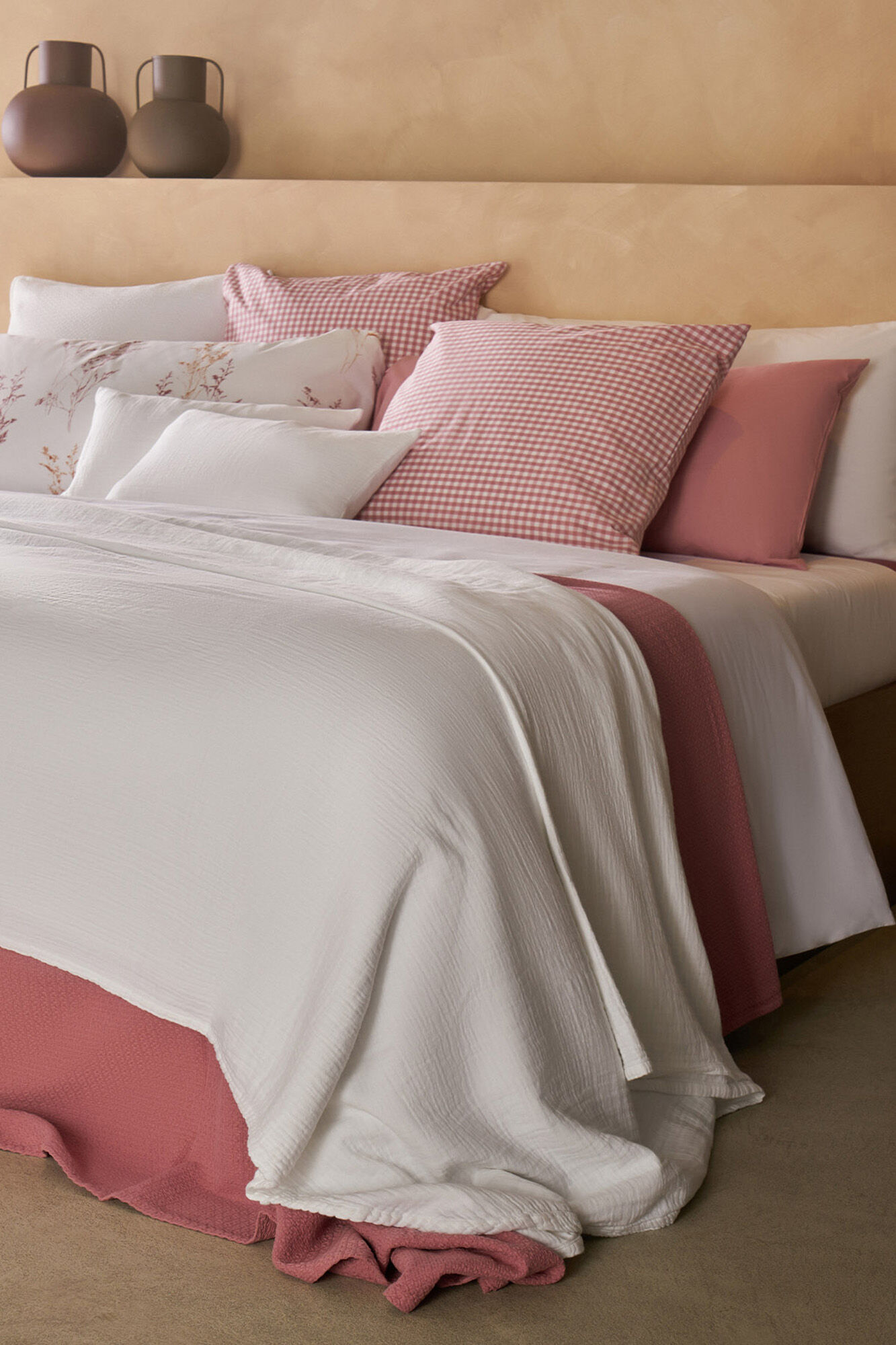 Bassols Colcha Fatima Branco 135-140 cm