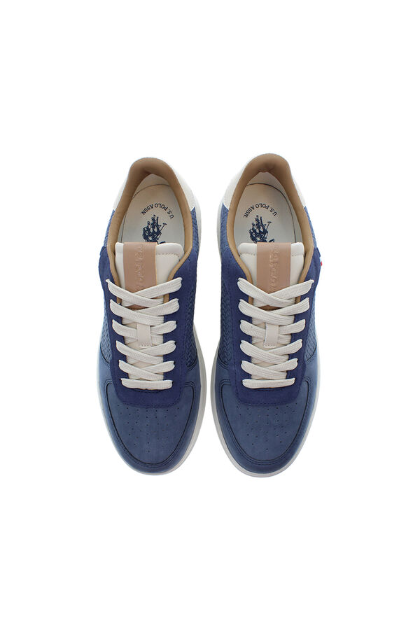 Us Polo Sapato casual masculino Azul