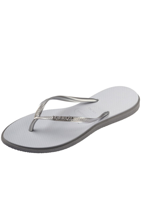 Havaianas Sand&aacute;lia Slim Point Cinzento
