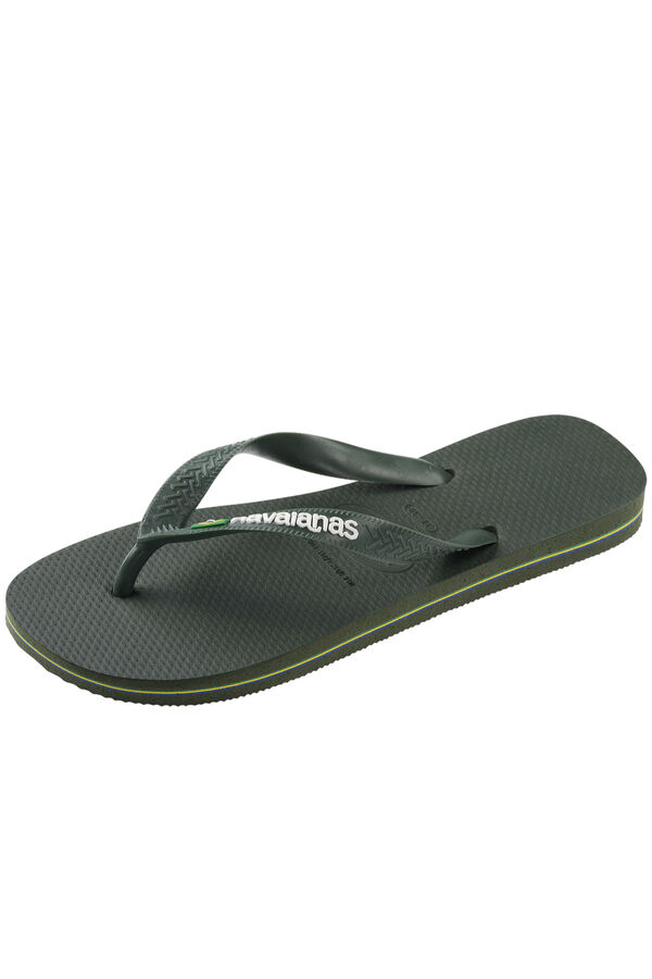 Havaianas Chinelo Brasil logo Verde