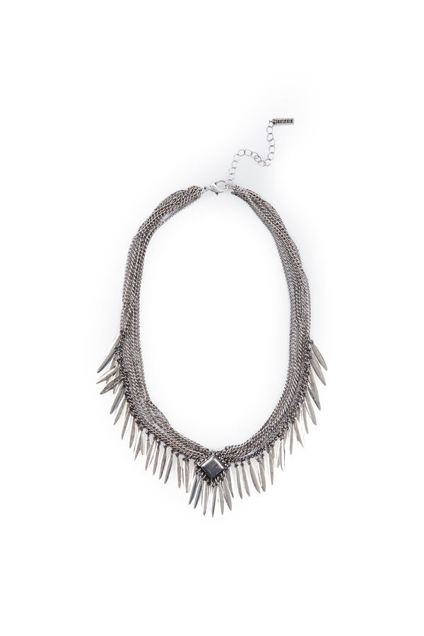 Slowlove Collar espias met&aacute;licas Gris