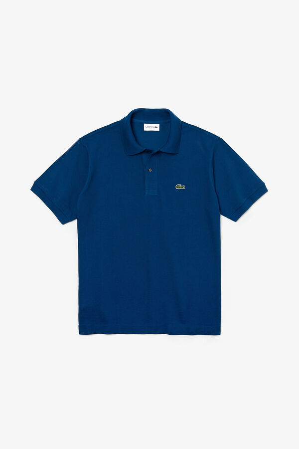 Cortefiel Classic Polo Shirt Blue