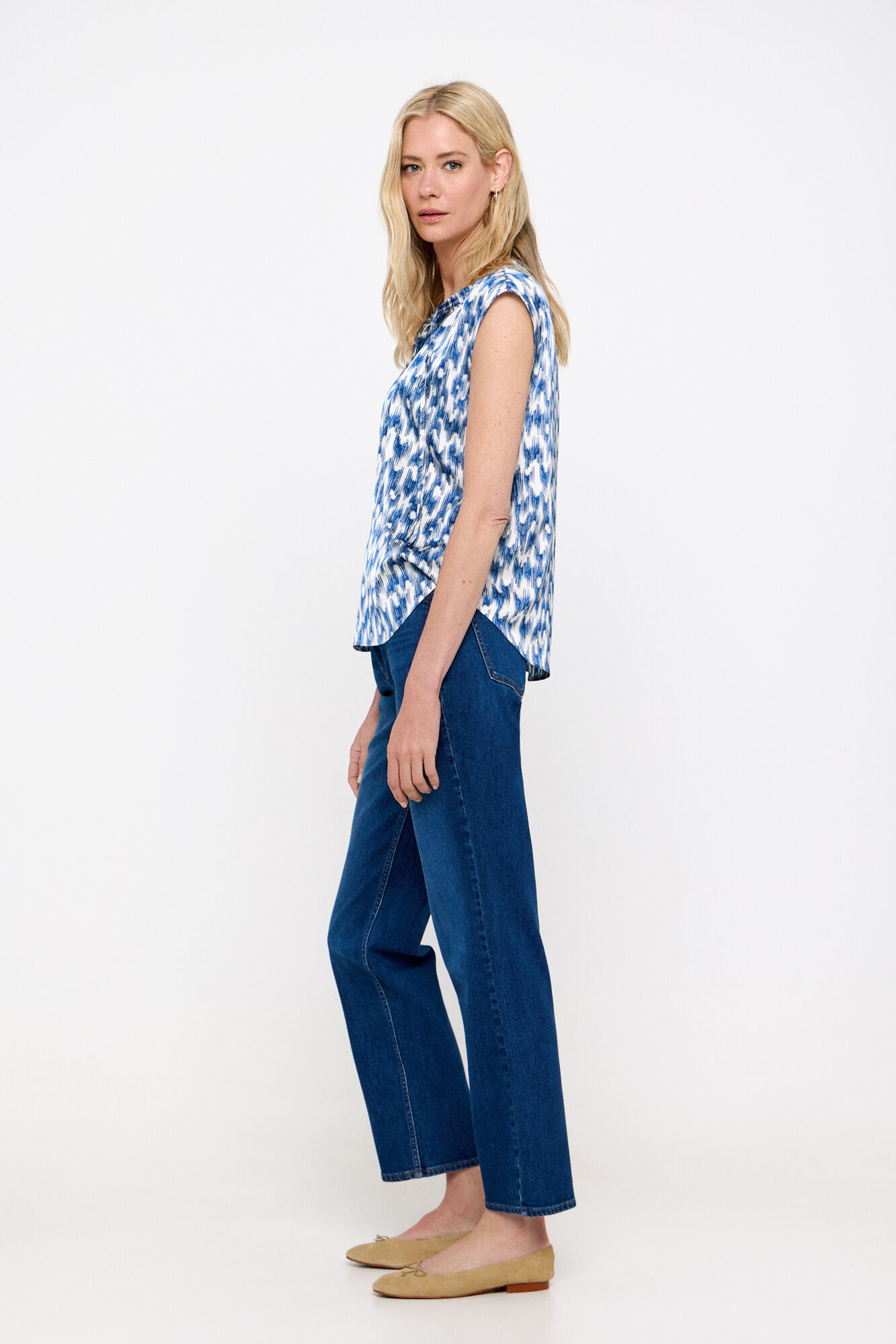 Pantalones vaqueros rectos Pantalones vaqueros de mujer Cortefiel