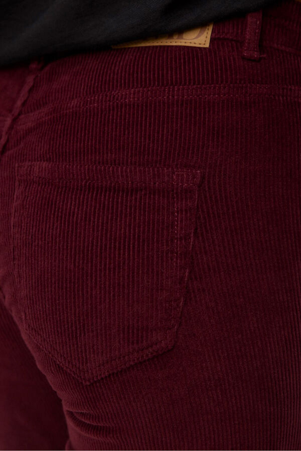 Vero Moda Calça calça boca de sino Vermelho