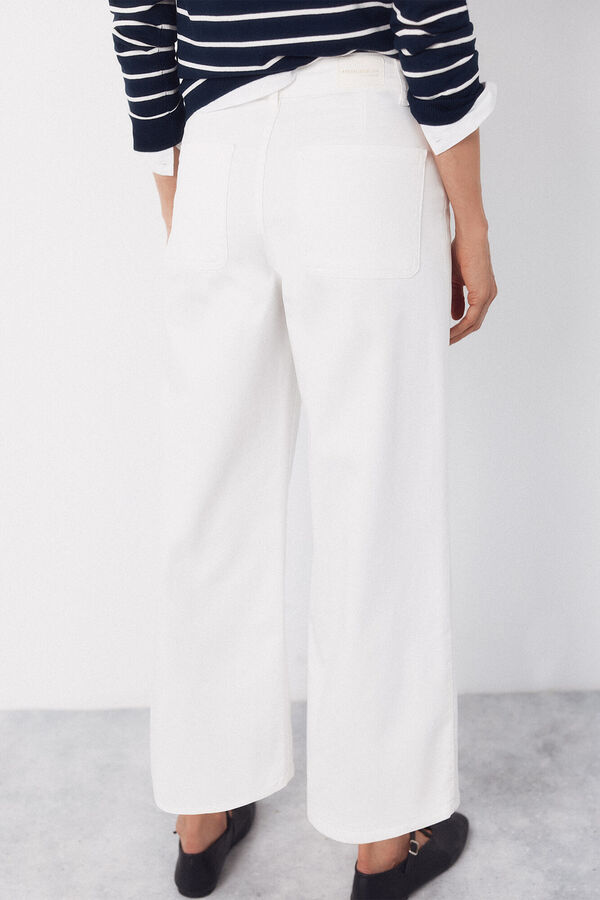 Cortefiel Sensational marine jeans White