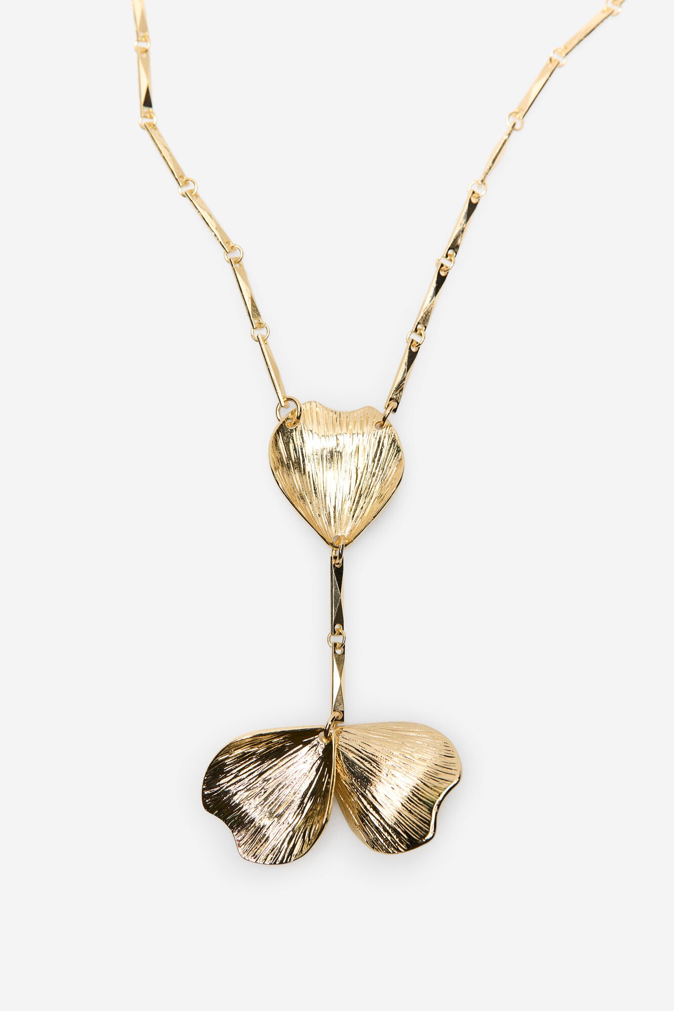 Cortefiel Colar comprido de p&eacute;talas