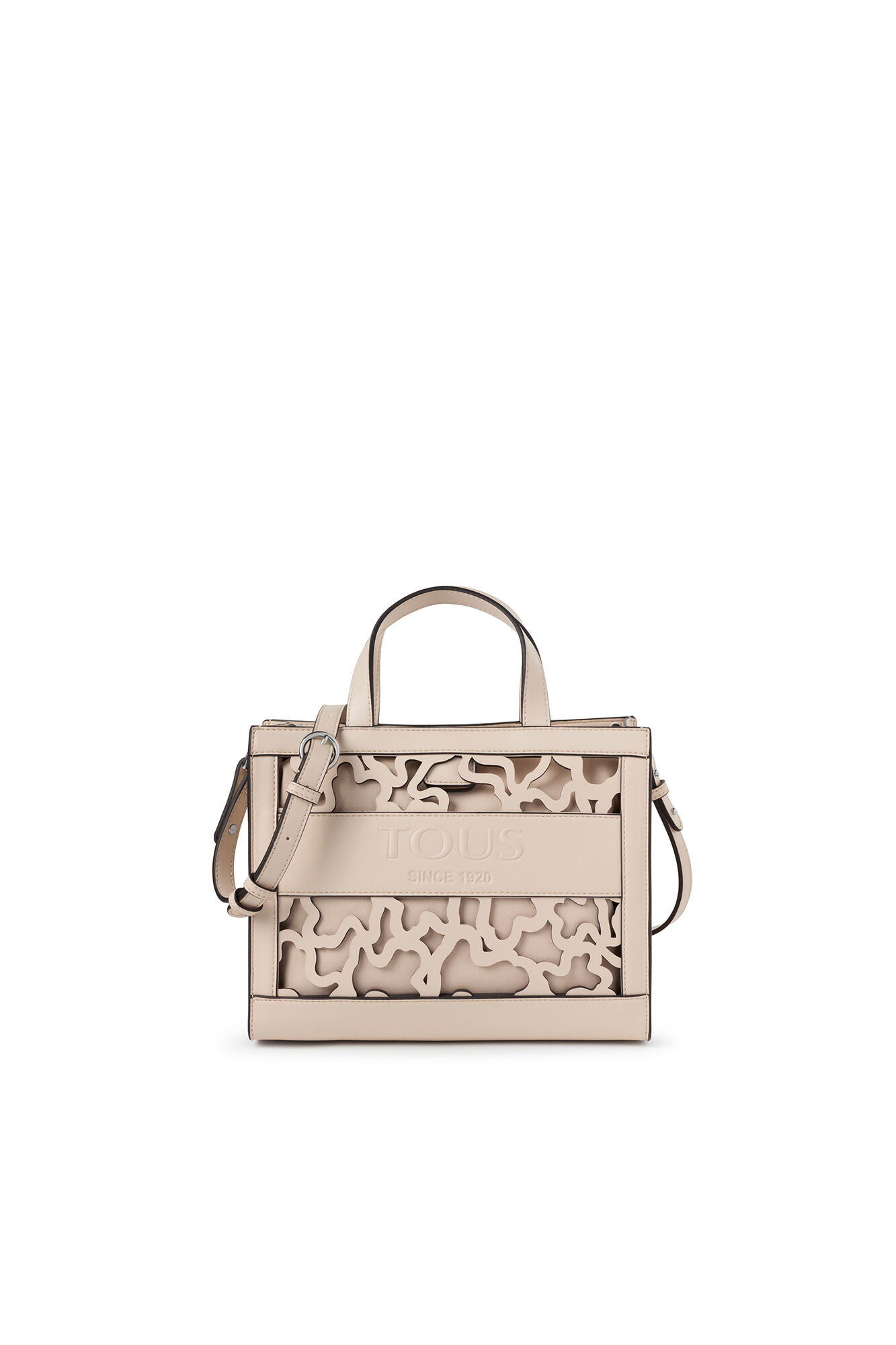 Amaya Kaos Shock medium beige shopper bag Women s bags Cortefiel