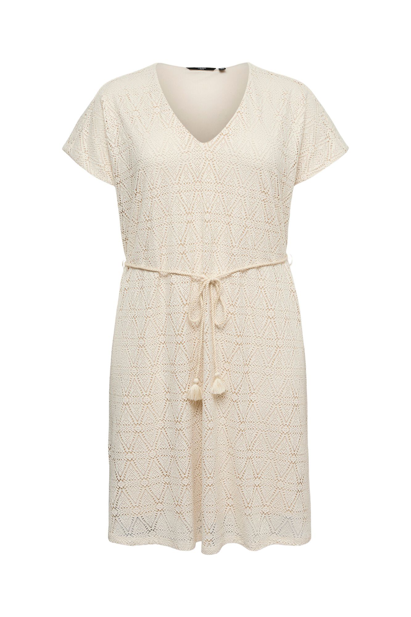 Vero Moda Curve Vestido curto gola em bico tamanho grande