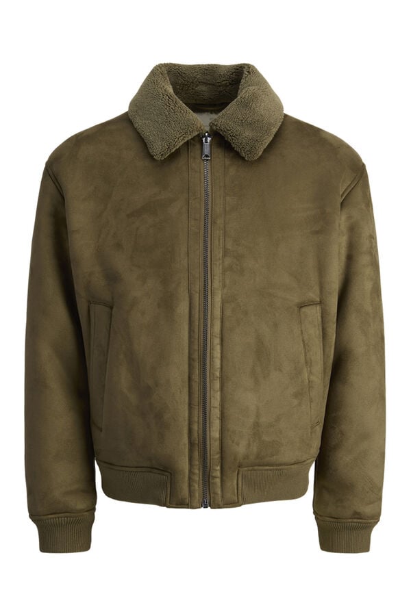 Jack & Jones Classic bomber jacket Dark brown