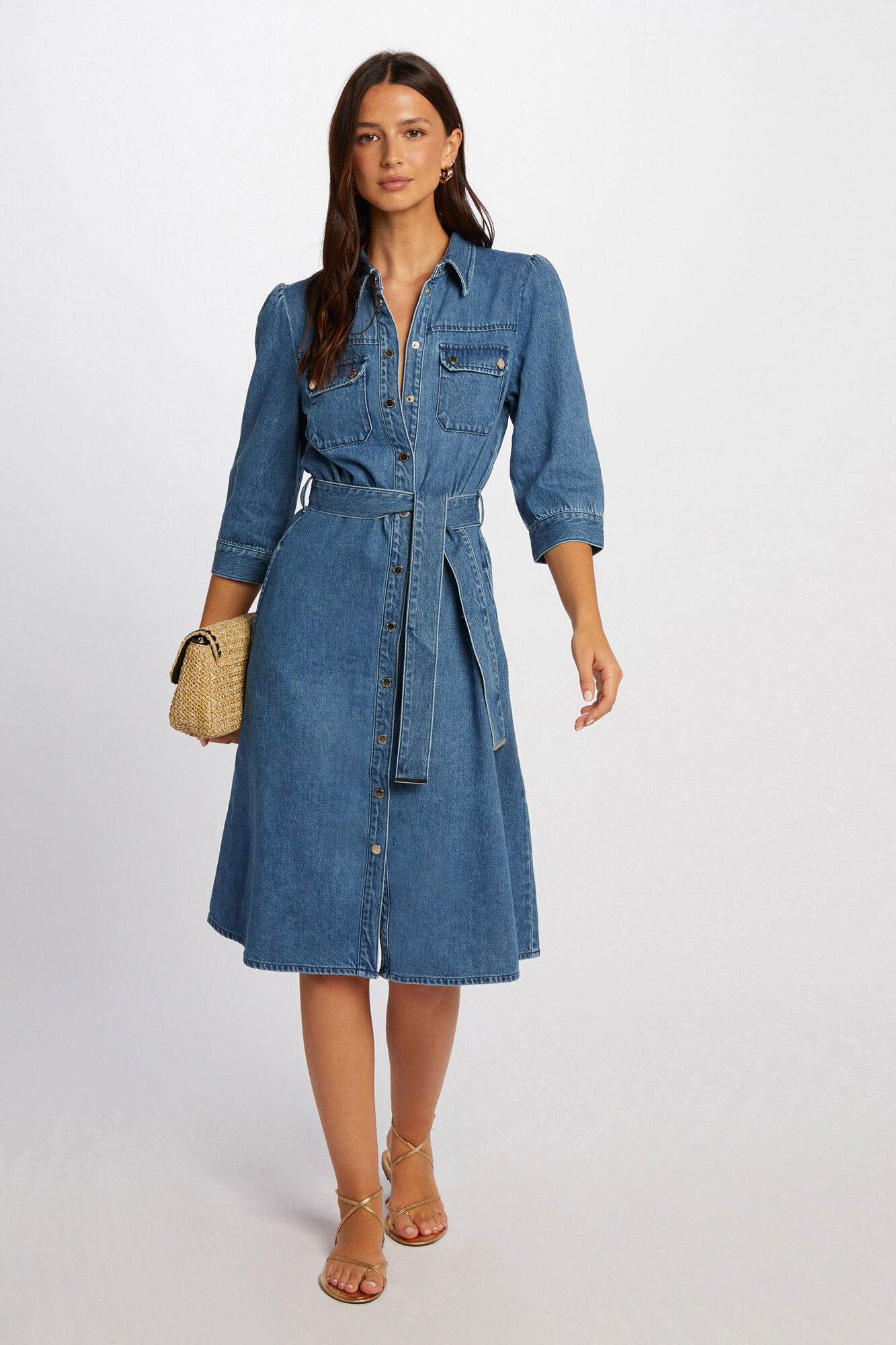 vestidos vaqueros cortefiel